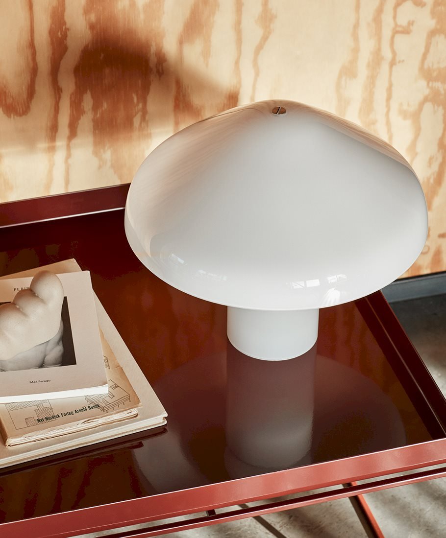 PAO GLASS TABLE LAMP - HAY