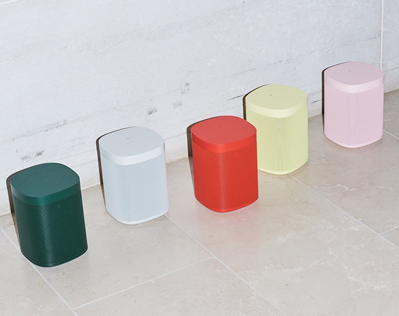 Ged hvad som helst den første HAY x Sonos limited edition collection in five colours