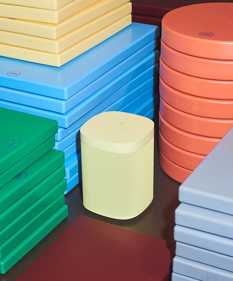 HAY x Sonos limited edition collection in five colours
