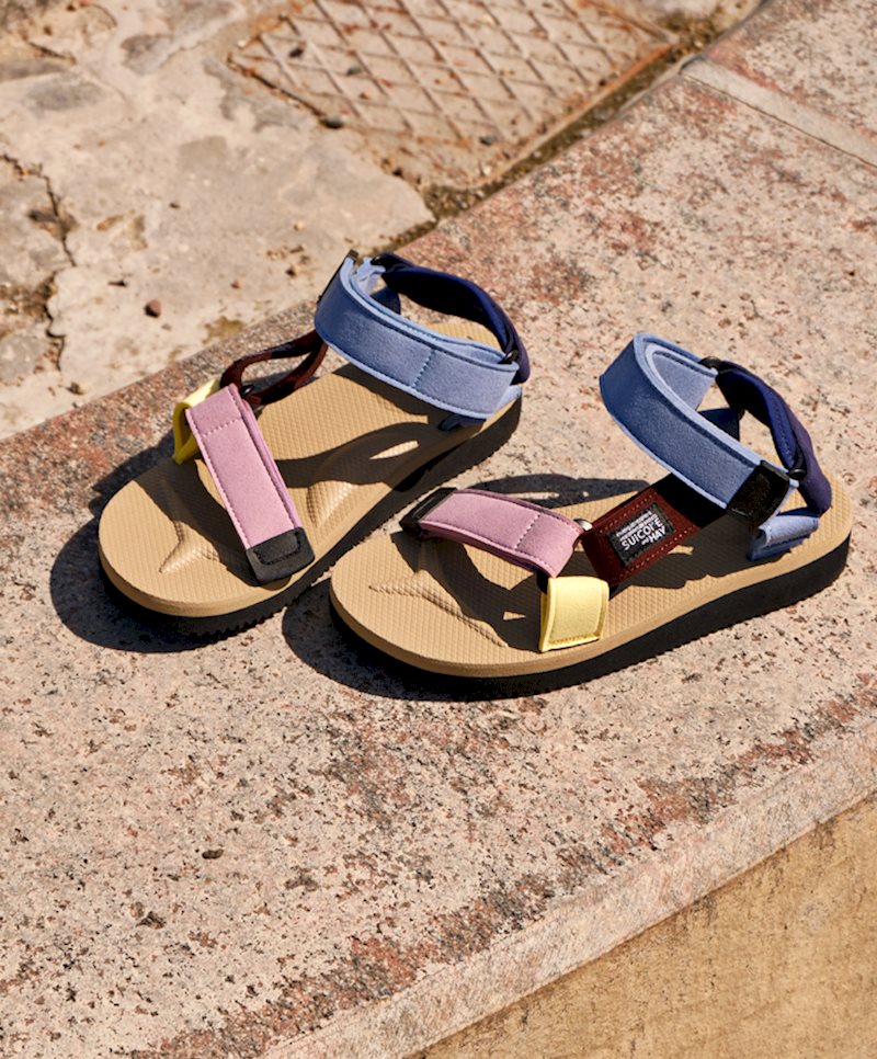 Suicoke and HAY team up to create contemporary, color-blocked sandal