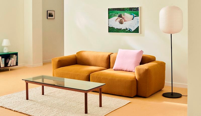 Mags sofa has many upholstery options which enables the sofa to find its  own personality - HAY