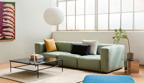 Mags Sofa Soft - relaxing comfort with rounded silhouette - HAY