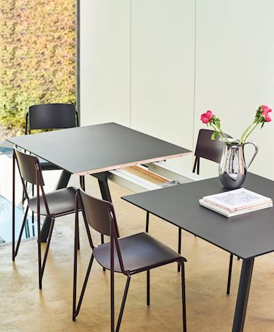 Tables for home, office and garden in unique designs from HAY